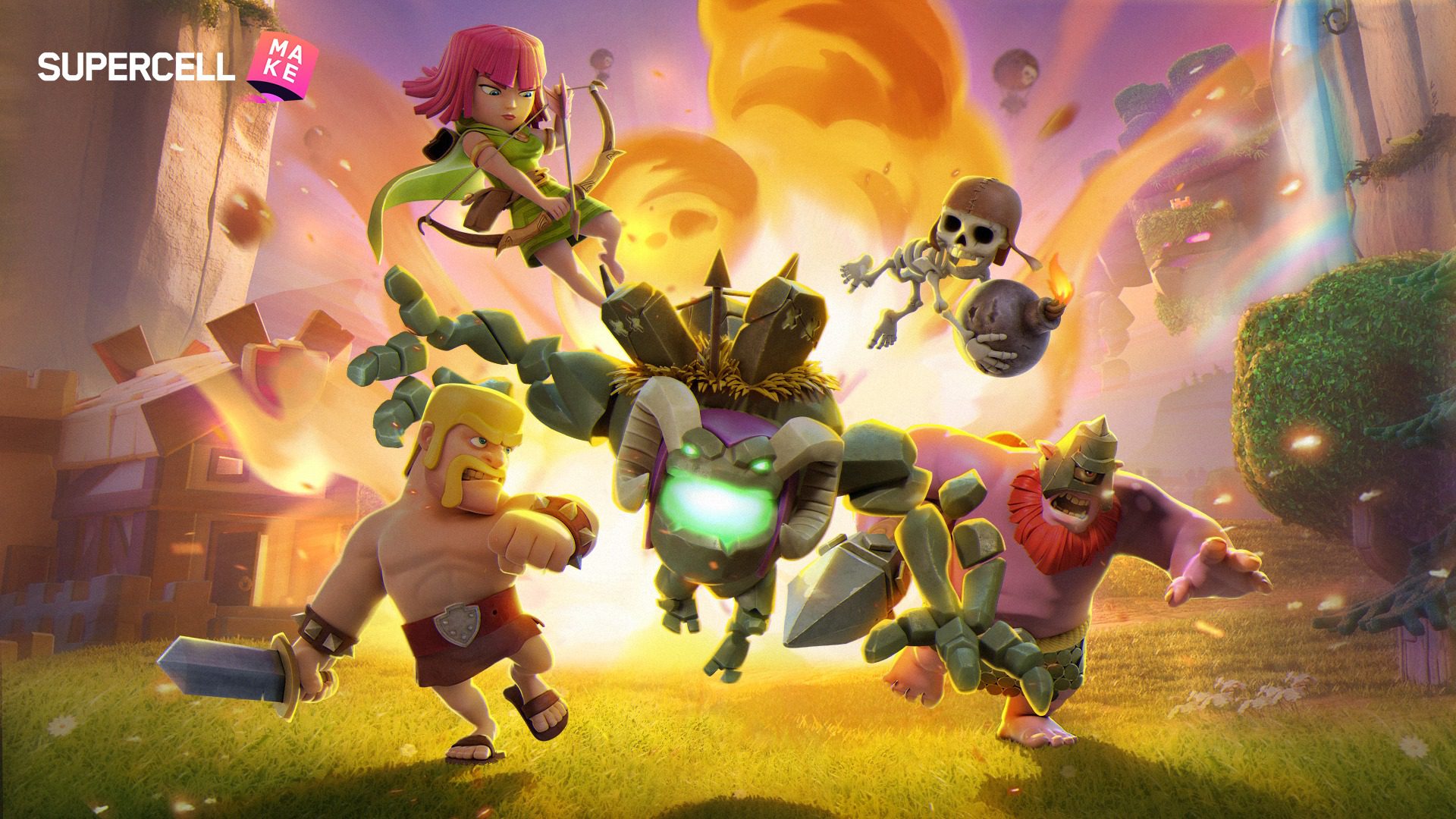 Clash of Clans – 1 trong các game Chiến Thuật Xây Dựng Quân Đội Hấp Dẫn